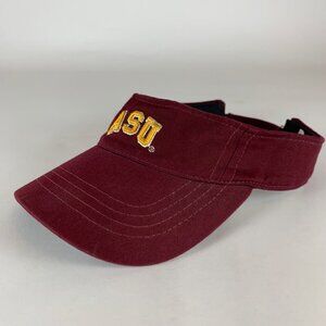 Arizona State Sun Devils NCAA Maroon California Headwear Strapback Visor